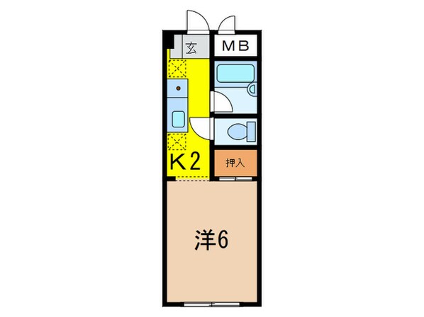 ブル－グラスの物件間取画像